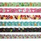6 Pack Seasonal Classroom Bulletin Board Borders, 6 Designs (36 Inches)